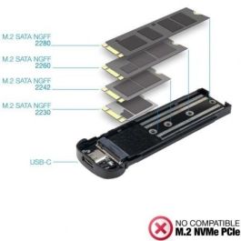 TooQ TQE-2202S Caja Externa SSD M.2 USB-C 5Gbps Sin Tornillos Plata Aluminio Compatible M.2 2230/2242/2260/2280 TooQ TQE-2202S Caja Externa SSD M.2 USB-C 5Gbps Sin Tornillos Plata Aluminio Compatible M.2 2230/2242/2260/2280