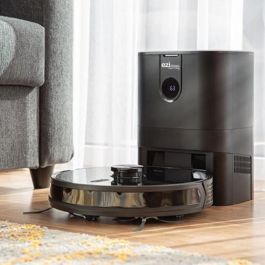 Eziclean I-Bot Z7 Smart Robot Aspirador y Mopa Conectado con Base de Succión, 240 min, 3Kpa, 300m²