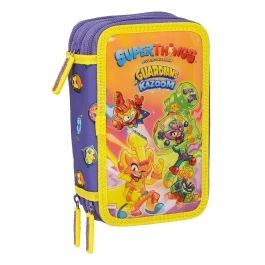 SAFTA 412270857 Plumier Triple SuperThings Guardians of Kazoom Morado Amarillo 36 Piezas +3 Años Precio: 13.59000005. SKU: S4306437