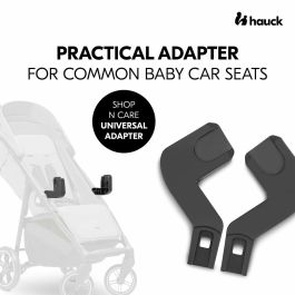 Hauck AAAOT95773 Adaptadores universales para cochecito Shop N Care - Cosy - Negro
