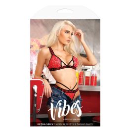 Conjunto de Lencería Fantasy Lingerie Rojo (S/M) Precio: 42.89000001. SKU: B1H6NAPPGY