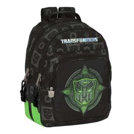 Mochila Escolar Transformers Negro 32 x 42 x 15 cm Mochila Escolar Transformers Negro 32 x 42 x 15 cm