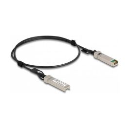 DeLOCK Cable Twinax SFP+ a SFP+, Macho a Macho, 10 Gbit/s, 5 m, Negro/Plata, Protocolo InfiniBand