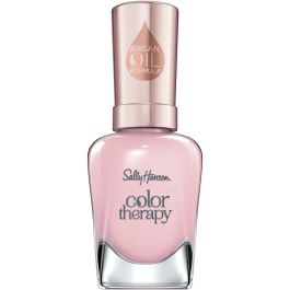 Sally Hansen #220 Color Therapy Sheer Esmalte de Uñas Color y Cuidado Nutritivo con Aceite de Argán Rosy Quartz 14,7 ml