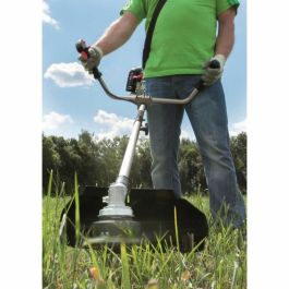 Scheppach BCH3300-100PB Desbrozadora de Gasolina 32,6 cm³ con Carrete y Arnés de Hombro