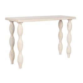 Consola Home ESPRIT Blanco Madera de mango 120 x 40 x 76 cm Precio: 272.50000052. SKU: B1H4DSD4DQ