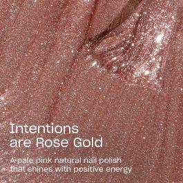 OPI Esmalte de Uñas NATURE STRONG #Intentions are Rose Gold 15 ml | Origen Natural, Vegano, Duración hasta 7 Días, Secado Rápido