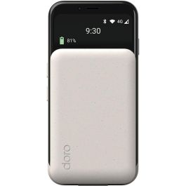 Doro A20 Aurora bone Smartphone 64GB 4GB RAM Android 14 Negro/Blanco Pantalla 4.5" Cámara 13MP IP54