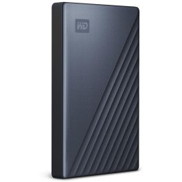 Western Digital My Passport Ultra 5TB USB-C/USB 3.0 Disco Duro Externo Portátil Azul 2,5" con AES 256-bit