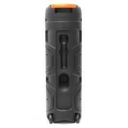 Inovalley KA129-XXL Altavoz Karaoke Luminoso 1000W, Bluetooth V5.0, 90cm, 3x 8'' Altavoces, Micrófono Inalámbrico