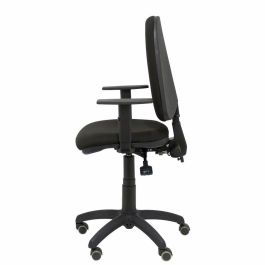 Piqueras y Crespo Silla de Oficina Ayna S Ergonómica, Regulable en Altura, Brazos Regulables, Ruedas, Tejido Bali Negro Piqueras y Crespo Silla de Oficina Ayna S Ergonómica, Regulable en Altura, Brazos Regulables, Ruedas, Tejido Bali Negro