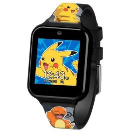 Kids Euroswan Reloj inteligente interactivo Pokémon con calendario, alarma, cronómetro, fotos, videos, MP3, luces y sonidos - Edad 6+ Kids Euroswan Reloj inteligente interactivo Pokémon con calendario, alarma, cronómetro, fotos, videos, MP3, luces y sonidos - Edad 6+