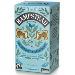 HAMPSTEAD Peppermint Infusion 20Sbrs. Ecológico Demeter, Menta Digestiva, Refrescante, Sin Cafeína, Vegano Precio: 4.95. SKU: B1GC6VPDCY