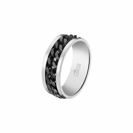 Anillo Hombre Lotus LS2394-3/222 Plateado Negro Anillo Hombre Lotus LS2394-3/222 Plateado Negro