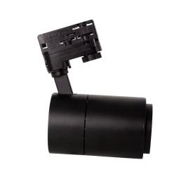 Foco Carril LED Trifásico 30W 2700Lm 3CCT Multiángulo 15-60° Regulable TRIAC CRI90 para Tiendas Comercios IP20 [1916-TRL30W-B]