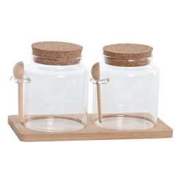 DKD Home Decor Especiero de Cocina Básico de Cristal y Bambú Natural 11 x 11 x 21 cm Set de 2 Piezas DKD Home Decor Especiero de Cocina Básico de Cristal y Bambú Natural 11 x 11 x 21 cm Set de 2 Piezas Precio: 11.49999972. SKU: B1H2PT3BRE