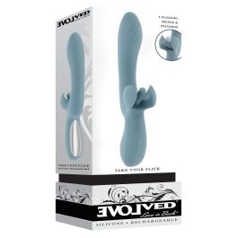 Vibrador Doble Estimulación Evolved Azul