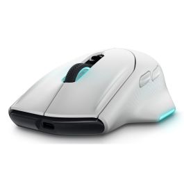 Dell Alienware AW620M Ratón Gaming Inalámbrico Lunar Light, 26000 DPI, 7 Botones Programables, Conectividad RF 2.4 GHz y USB-C, Óptico