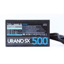 Nox NXURSX500 Fuente de Alimentación Urano SX 500W ATX PFC Pasivo Ventilador 120mm Ultra Silencioso 85% Eficiencia 10 Protecciones Nox NXURSX500 Fuente de Alimentación Urano SX 500W ATX PFC Pasivo Ventilador 120mm Ultra Silencioso 85% Eficiencia 10 Protecciones
