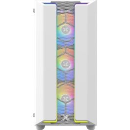 Xigmatek XIG1713233353715 - Caja PC Gaming Y Pro Arctic Blanca - Torre Media E-ATX con 4 Ventiladores A-RGB