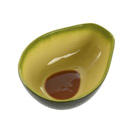 DKD Home Decor Bol de Gres Tropical Diseño Aguacate Verde Amarillo (Set 4 Unidades) Apto Microondas y Lavavajillas DKD Home Decor Bol de Gres Tropical Diseño Aguacate Verde Amarillo (Set 4 Unidades) Apto Microondas y Lavavajillas