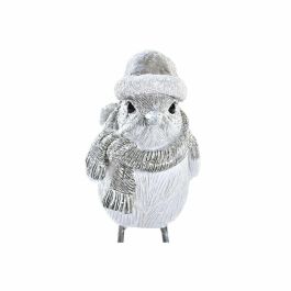 Figura Navidad Moderna DKD Home Decor Gris Blanco 5.5 x 10.5 x 10.5 cm (2 Unidades) Figura Navidad Moderna DKD Home Decor Gris Blanco 5.5 x 10.5 x 10.5 cm (2 Unidades)