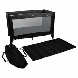 Nania Cuna de Viaje Plegable SODA - Desde nacimiento hasta 15kg con Bolsa Transporte - Negro/Gris