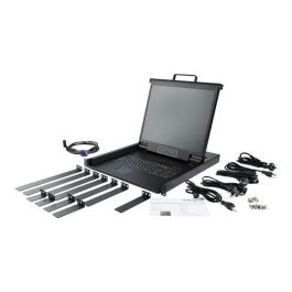 StarTech.com Consola KVM Montaje en Rack 1U - Monitor LCD 19" 1280x1024 - Teclado y Touchpad USB VGA
