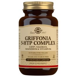 SOLGAR Griffonia 5-HTP Complex 90 Cápsulas - Estado de Ánimo, Descanso, Sistema Nervioso, Energía, Sin Gluten, Vegano Precio: 49.5. SKU: B1D94NG43L