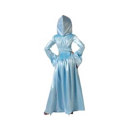 Disfraz Hada Madrina Vestido Azul Largo Mujer Adulto