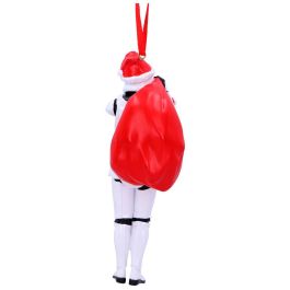 NEMESIS NOW Adorno Navidad Star Wars Stormtrooper Saco Santa 13cm Poliresina Pintado a Mano