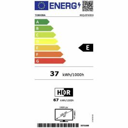 Smart TV Toshiba 40QV2F63DG 40" LED