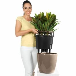 Lechuza LEC4008789161000 Maceta Classico Premium LS 50, Juego Completo, Blanco Brillante