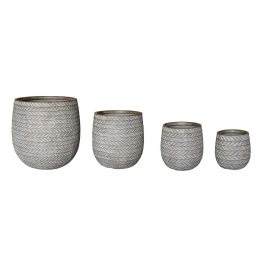 DKD Home Decor Macetero Gris Marron 50 x 54 x 50 cm Set de 4 Precio: 141.50000029. SKU: B1FAQ2F8SH