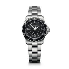 Reloj Hombre Victorinox V241701 Negro Plateado Precio: 975.49999987. SKU: B14G35HLE3