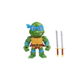 Figura de metal tortugas ninja leonardo 10 cm