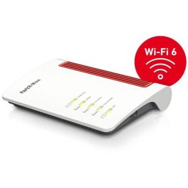 AVM FRITZ!Box 7510 Wi-Fi 6 Router de sobremesa 2.4 GHz, ADSL/VDSL, Gigabit Ethernet, blanco