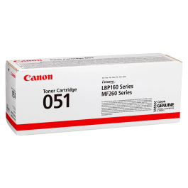 Canon Tóner 051 Negro Original 1700 páginas para i-SENSYS LBP162dw