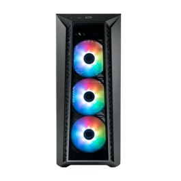 Cooler Master MasterBox 520 Midi Tower PC Negro con Ventiladores 3x120mm, Ventana Lateral, Iluminación RGB, MB520-KGNN-S01 Precio: 107.88999969. SKU: B18D9NPHA3