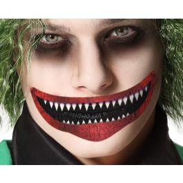 Accesorio Halloween Maquillaje Boca Siniestro Tatuaje Dental Rojo Precio: 0.58999963. SKU: B1F5C77E8K