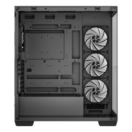 Deepcool R-CG580-BKADA4-G-1 Caja PC Gaming Panorámica con 4 Ventiladores ARGB, Cristal Templado