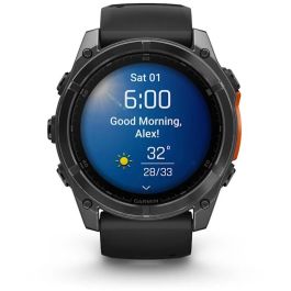 Garmin Fenix 8 Smartwatch 51mm AMOLED Táctil 32GB Negro con GPS y Wi-Fi para Deporte
