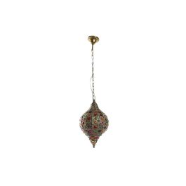 Lampara Techo Arabe DKD Home Decor Dorado Multicolor 24 x 42 x 24 cm