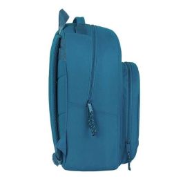 Safta Mochila Adapt.carro Egeo Blackfit8 Azul 600D Polyester Edad 3 Años