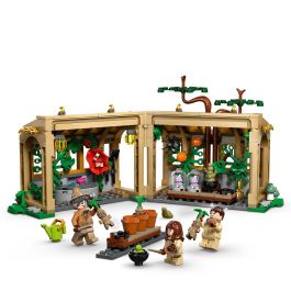 LEGO 76445 Harry Potter Castillo Hogwarts: Clase Herbología - Aula/Invernadero Construible con Mandrágoras, Minifiguras (+8 Años)