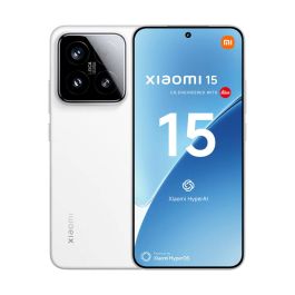 Xiaomi MZB0IU5EU Smartphone 15 12GB/512GB 6.36" 5G Blanco con Cám. Leica Summilux, Snapdragon 8 Elite, Bat. 5240mAh, IP68