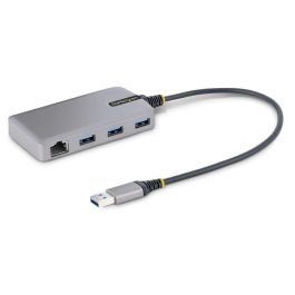 StarTech.com 3-Port USB Hub With Ethernet - 3X USB-A Ports - Gigabit Precio: 47.49999958. SKU: S55167633