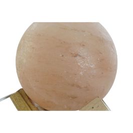 Lámpara de mesa DKD Home Decor Marrón Rosa Sal Acacia 15 W 220 V 15 x 15 x 20 cm Lámpara de mesa DKD Home Decor Marrón Rosa Sal Acacia 15 W 220 V 15 x 15 x 20 cm
