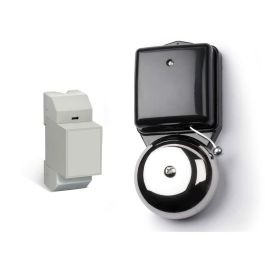 Scs Sentinel SCB Carillón electromecánico RetroBell con cable, diseño industrial, 12V, 80 dB, transformador incluido Precio: 40.68999979. SKU: B1GDL3TLSM