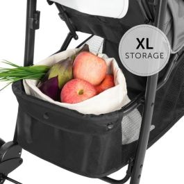HAUCK Shopper Neo II Cochecito de Bebé Plegable y Maniobrable, Capacidad hasta 25 kg - Gris
